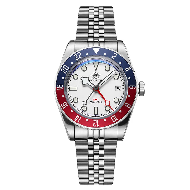 ADDIESDIVE AD2044 Quartz GMT Watch
